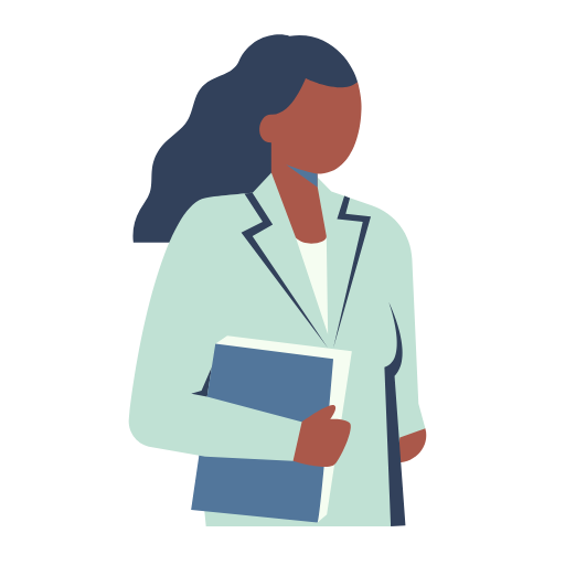 Female professional in white coat holding a clipboard, representing resources for service providers working with youth with disabilities. Female professional in white coat holding a clipboard, representing resources for service providers working with youth with disabilities.