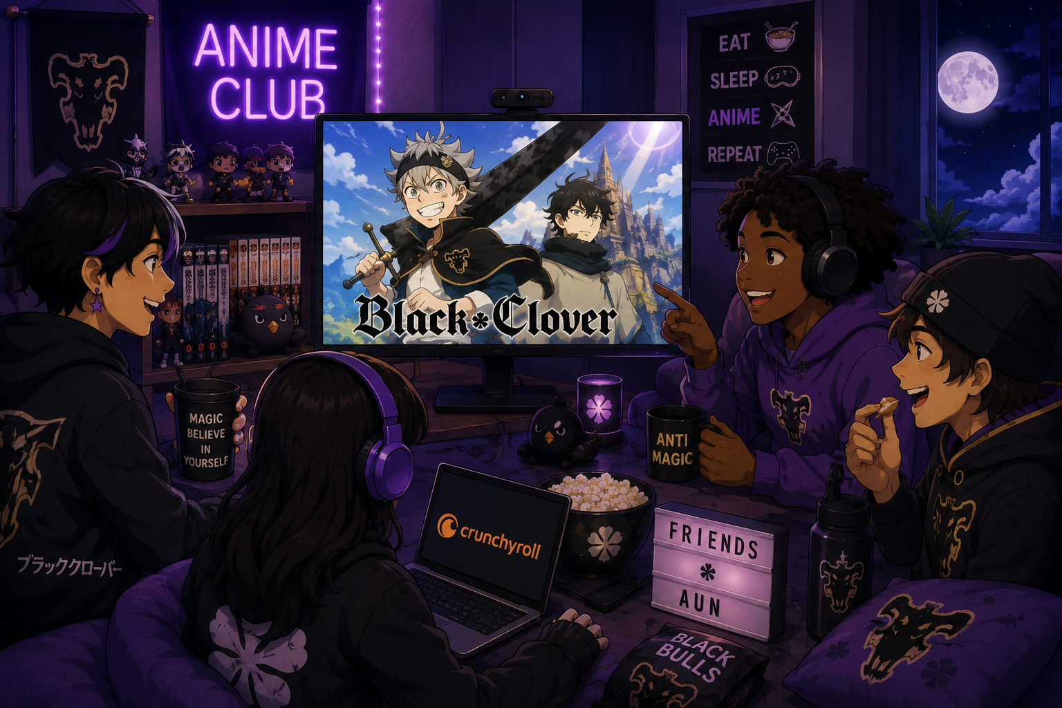 Anime Club: Black Clover (Ages 13–24)
